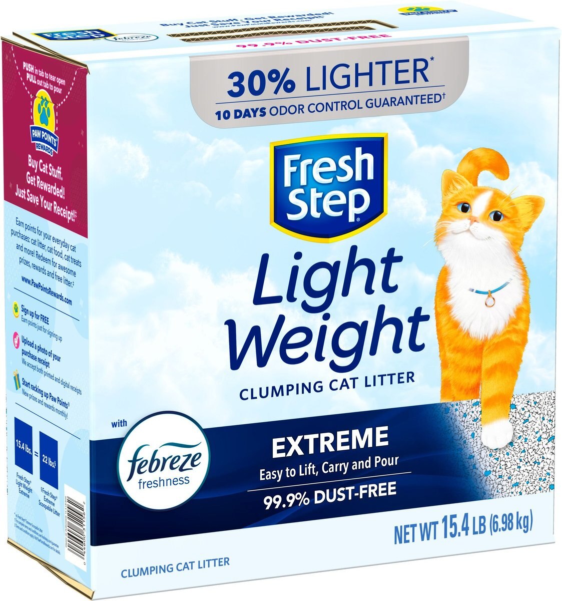 Fresh step lightweight outlet cat litter