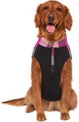 Canada Pooch Thermal Tech Fleece Dog Sweater, Pink Plaid, 14 slide 2 of 5