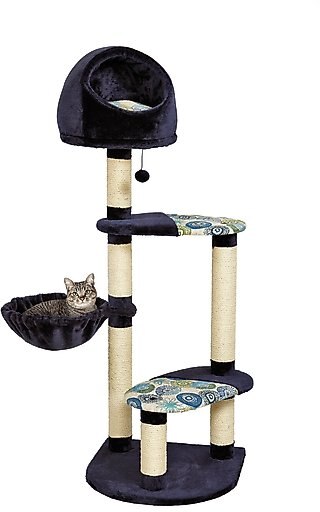MidWest Feline Nuvo Resort 60-in Faux Fur Cat Tree