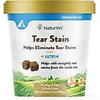 NaturVet Tear Stain Plus Lutein Soft Chews Vision Supplement for Cats & Dogs, 70 count