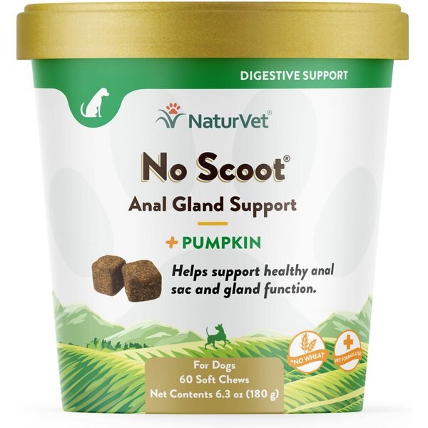 NATURVET Stool Ease Soft Chews Digestive Supplement for Dogs, 40 count