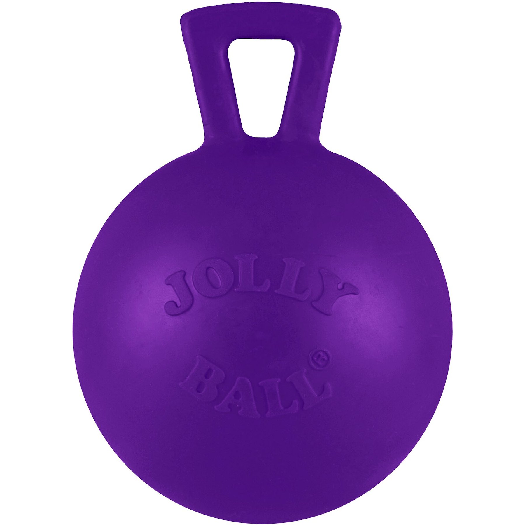 Jolly Pets Tug-n-Toss Mini Dog Toy, Purple, 4-in