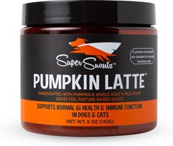 Super Snouts Pumpkin Latte Dog & Cat Digestive Supplement, 5-oz jar