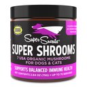 Super Snouts Super Shrooms Organic Super 7 Medicinal Mushroom Blend Dog Immunity Supplement, 2.6-oz jar