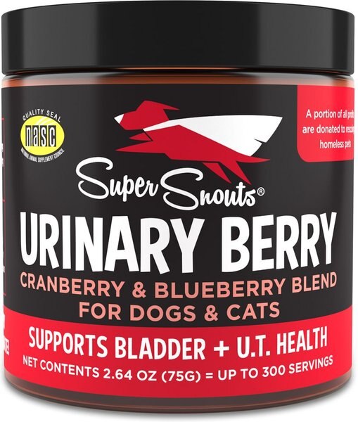 SUPER SNOUTS Berry Cranberry & Wild Blueberry Urinary Tract Dog