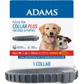 Adams Flea & Tick Collar PLUS for Dogs & Puppies, 1 count