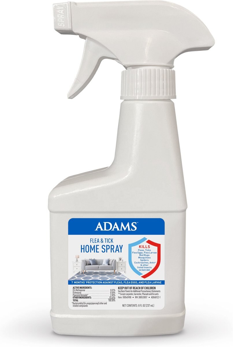 ADAMS Flea & Tick Home Spray, 8oz bottle
