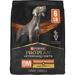Purina Pro Plan Veterinary Diets OM Metabolic Response Plus Joint Mobility Dry Dog Food, 6-lb bag