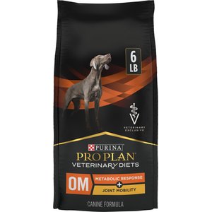 Purina Pro Plan Veterinary Diets OM Metabolic Response Plus Joint Mobility Dry Dog Food, 6-lb bag