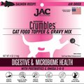JAC Pet Nutrition Air-Dried Salmon Superfood Crumbles Grain-Free Cat Food Topper, 4-oz bag