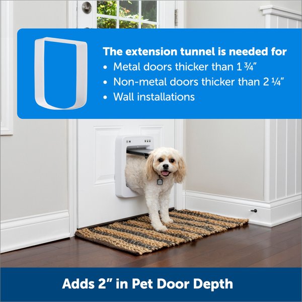 Dog door extension best sale