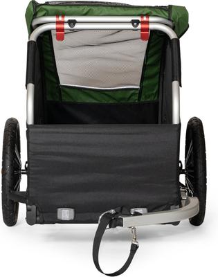 Show full view: Burley Tail Wagon Dog Bicycle Trailer, Fern Green, Standard slide 7 of 10