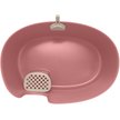 Richell PAW TRAX High Wall Cat Litter Box - Brown, Anti-Tracking Grate, Includes Scoop, For Cats Up To 17.6 Lbs - View #4