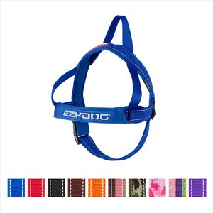 EzyDog Quick Fit Dog Harness, Blue, Large