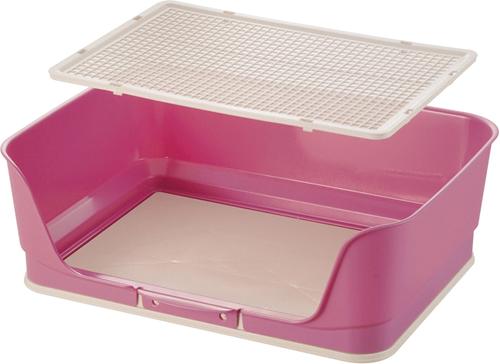 Show full view: Richell PAW TRAX Splash Free Dog Potty Pad Tray slide 3 of 5