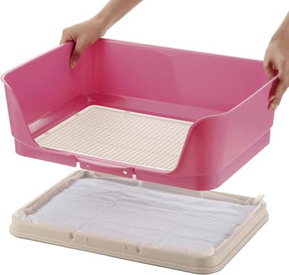 Show full view: Richell PAW TRAX Splash Free Dog Potty Pad Tray slide 4 of 5