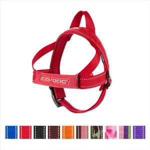 EzyDog Quick Fit Dog Harness, Red, Medium
