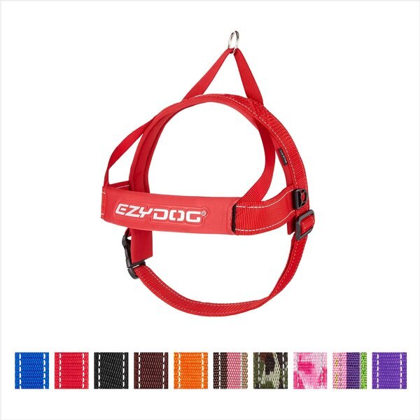 EzyDog Quick Fit Dog Harness, Red, X-Large slide 1 of 12