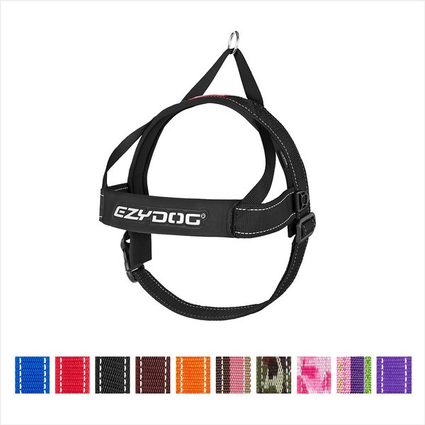 EzyDog Quick Fit Dog Harness, Black, X-Large slide 1 of 12