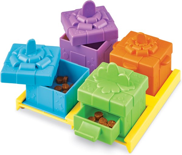 BRIGHTKINS Surprise Party! Puzzle Treat Dog Toy 