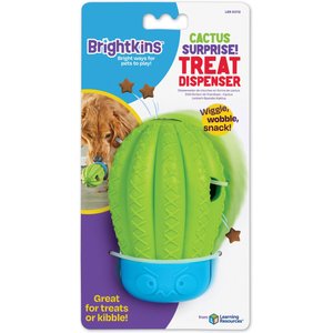 Brightkins Cactus Surprise Treat Dog Toy Dispenser