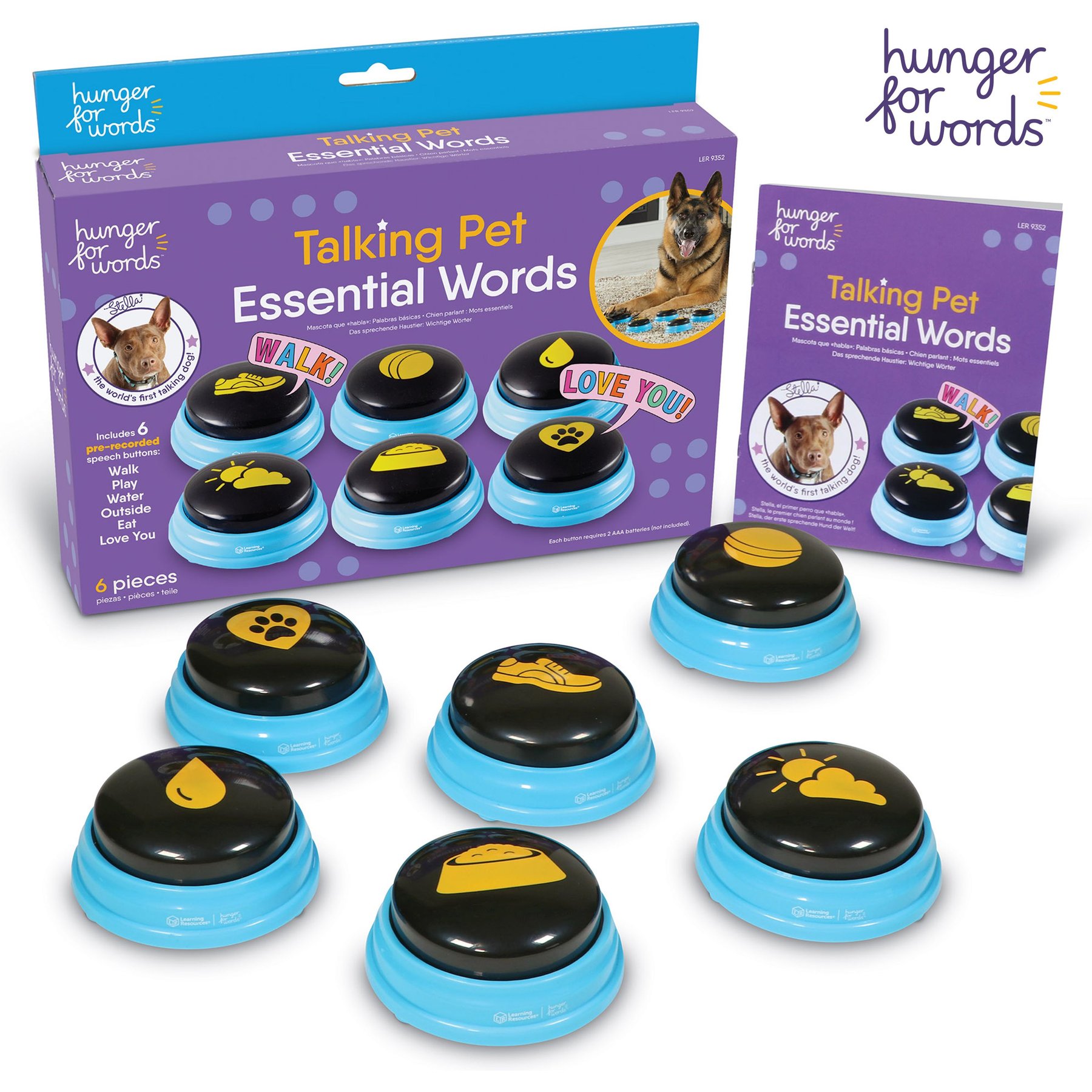 Hunger for Words Talking Pet Essential Words