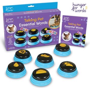 Hunger for Words Talking Pet Essential Words Dog Buttons