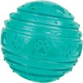 Li'l Pals Antimicrobial Squeaky Dog Toy Ball, Teal