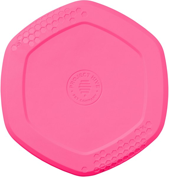 Project Hive Pet Company Hive Wild Berry Scented Disc & Lick Mat Dog Toy, Pink
