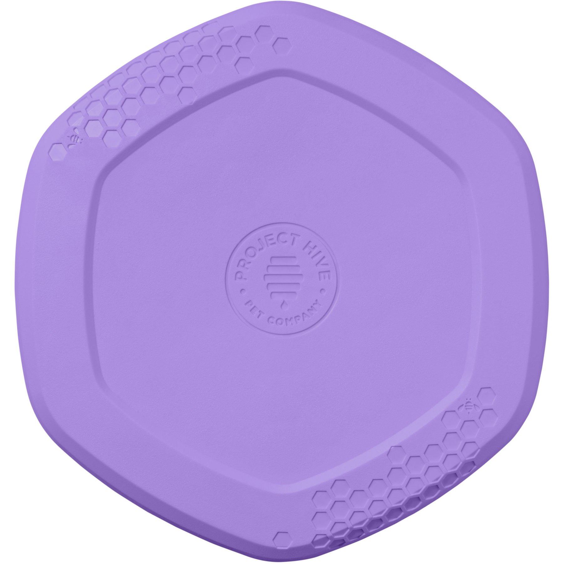 Project Hive Pet Company Hive Calming Lavender Scented Disc & Lick Mat Dog Toy, Purple