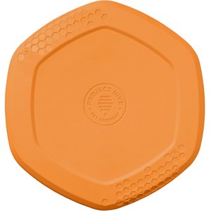 Project Hive Pet Company Hive Sweet Mango Scented Disc & Lick Mat Dog Toy, Orange