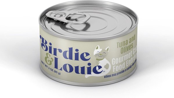 BIRDIE LOUIE Tuna Olives Flavored Chunks in Gravy Canned Cat