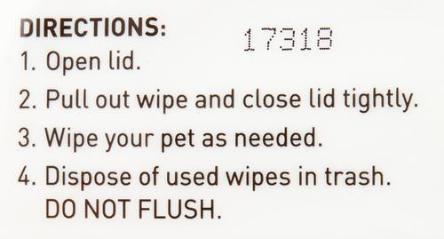Show full view: Nature's Miracle Spring Waters Deodorizing Dog Bath Wipes, 100 count slide 6 of 10