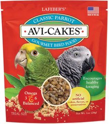 Lafeber Classic Parrot Avi-Cakes Bird Food, 1-oz bag slide 1 of 2