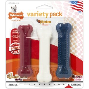 Nylabone DuraChew Value Pack Chocolate & Original Flavored Dog Chew Toy