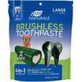 Ark Naturals Brushless Toothpaste Large Gluten-Free Dental Dog Treats, 18-oz bag, Count Varies