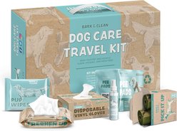 Bark & Clean Reusable 6-Piece Dog Care Travel Essentials Kit, 2.4-lb box slide 1 of 8