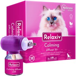 Relaxivet Calming Diffuser Kit & Anti Anxiety Cat Diffuser, 1.5-oz bottle