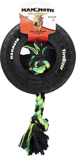 Mammoth TireBiter Tire & Rope Dog Toy, Medium slide 1 of 4