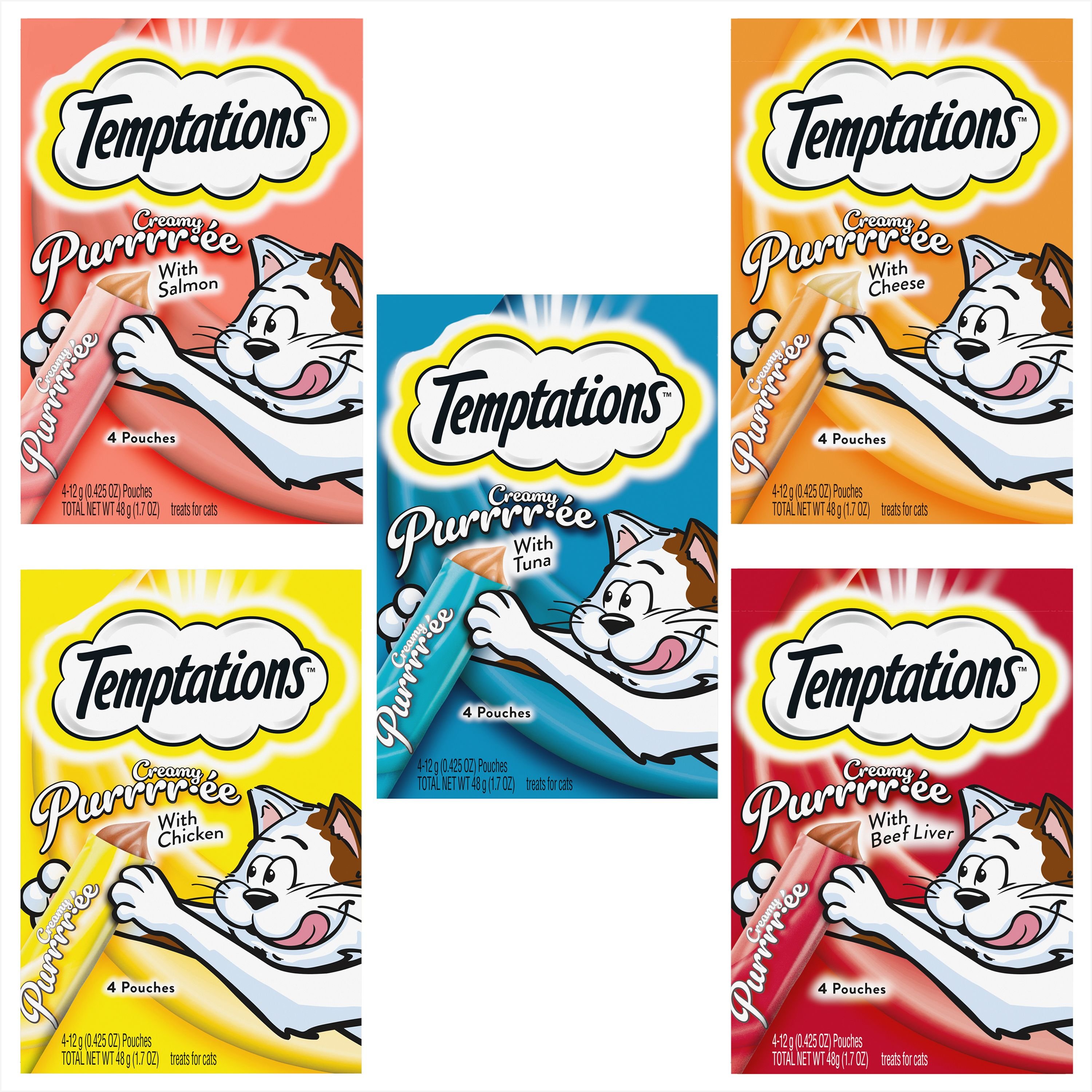 Questions and Answers about TEMPTATIONS Creamy Puree with Tuna Lickable ...