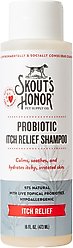 Skout's Honor Probiotic Itch Relief Dog & Cat Shampoo, 16-oz bottle