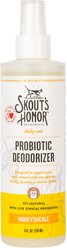 Skout's Honor Probiotic Honeysuckle Daily Use Cat Deodorizer, 8-oz bottle