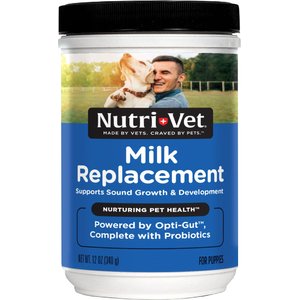 Nutri-Vet Powder Milk Supplement for Dogs, 12-oz
