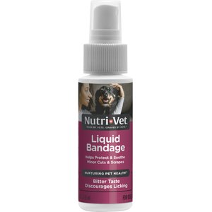 Nutri-Vet Liquid Bandage Spray for Dogs, 2-oz bottle
