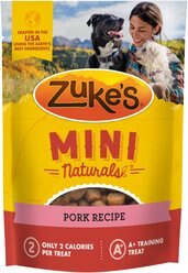 Zuke's Mini Naturals Pork Recipe Training Dog Treats, 6-oz bag