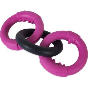 JW Pet Big Mouth Triple Ring Dog Toy, Color Varies, Small