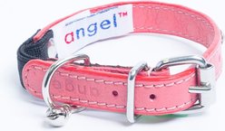 Angel Athens Rhinestone Standard Cat Collar, Pink, 10 x 1/2-in slide 2 of 4