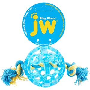 JW Pet Play Place Lattice Dog Ball, Color Varies, Medium