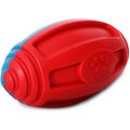 Pet Life Gridiron Football Floating Chew & Fetch Dog Toy, Red/Blue
