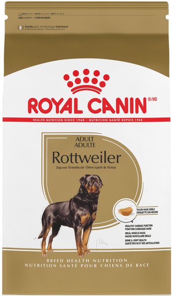 Royal Canin Breed Health Nutrition Rottweiler Adult Dry Dog Food, 30-lb bag slide 1 of 6